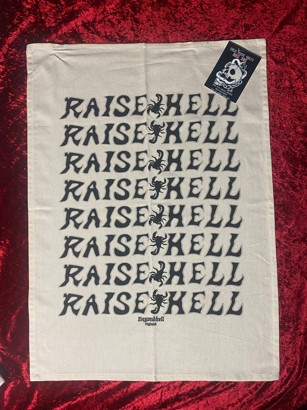 Raise Hell - Wall Hanging / Tea Towel